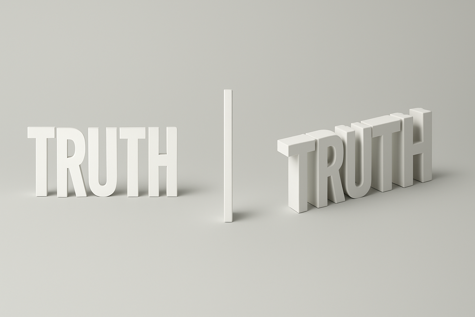 The Truth is Not What You Think: A Simple Visual Reveals a Profound ...